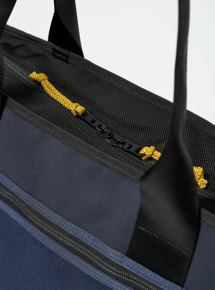 Masterpiece X Tote Bag In Navy Recycled Tech Canvas Men Universal Works Bags