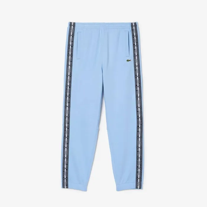 Matching Sets Men Lacoste Men039s Logo Stripe Joggers Pastel Blue Hbp