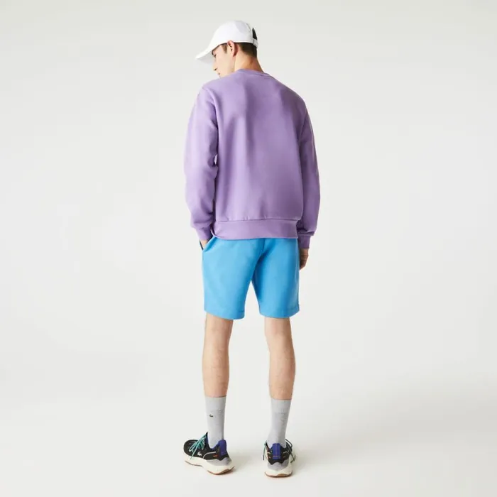 Matching Sets Men Lacoste Men039s Regular Fit Fleece Shorts Blue 4xa