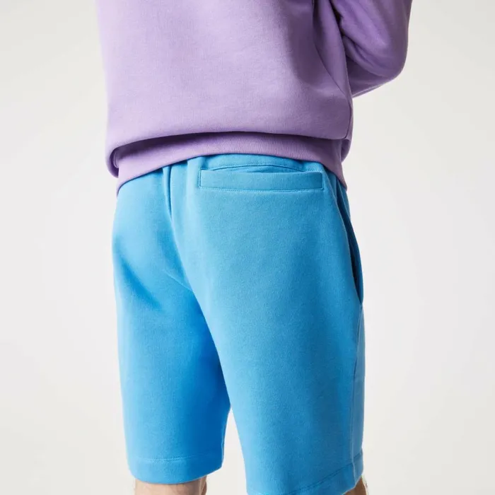 Matching Sets Men Lacoste Men039s Regular Fit Fleece Shorts Blue 4xa