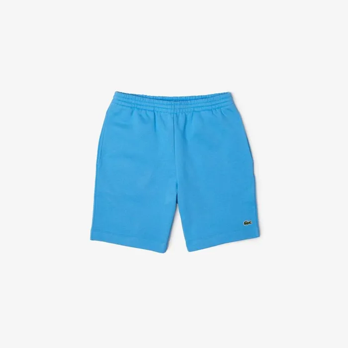 Matching Sets Men Lacoste Men039s Regular Fit Fleece Shorts Blue 4xa