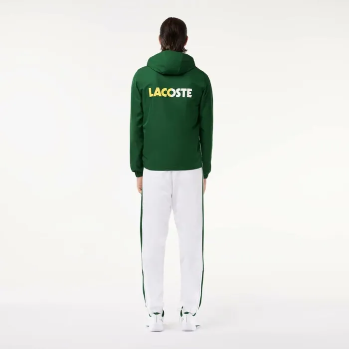 Matching Sets Men Lacoste Men039s Tennis Colorblock Sweatsuit Green White Green Lxk