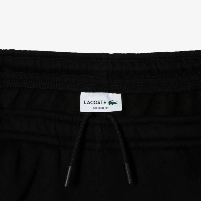 Matching Sets Men Lacoste Mens Logo Stripe Joggers Black 031