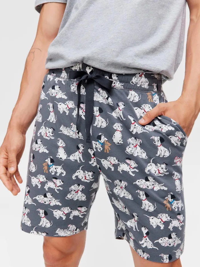 Men 101 Dalmatians Mid Short Multi Peter Alexander Shorts