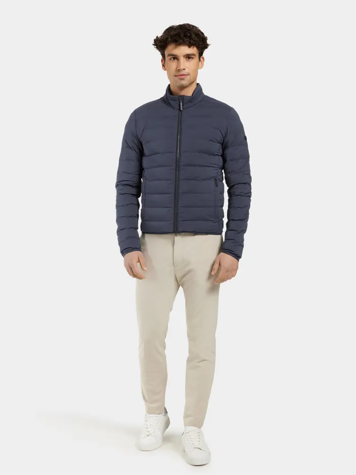 Men Arvid Jacket Dark Night Blue Didriksons Autumn Jackets