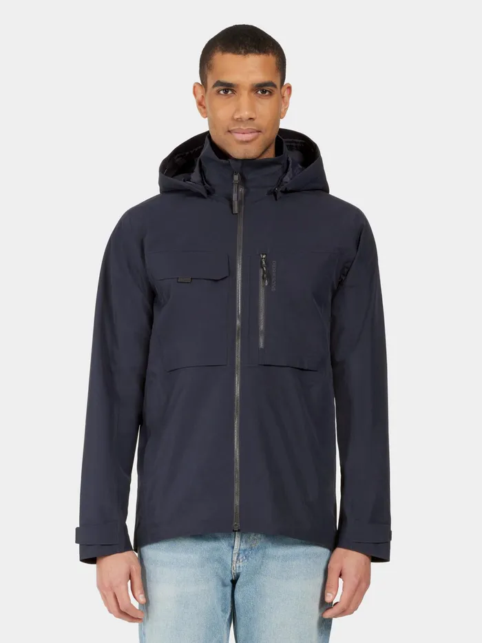 Men Aston Jacket Dark Night Blue Didriksons Spring Jackets