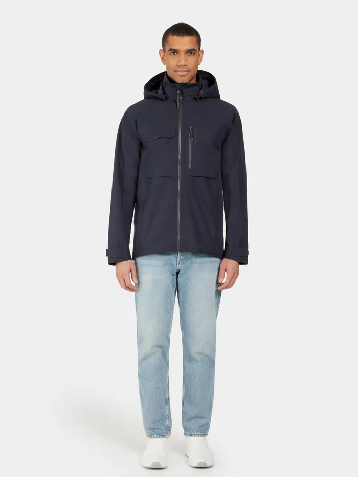 Men Aston Jacket Dark Night Blue Didriksons Spring Jackets