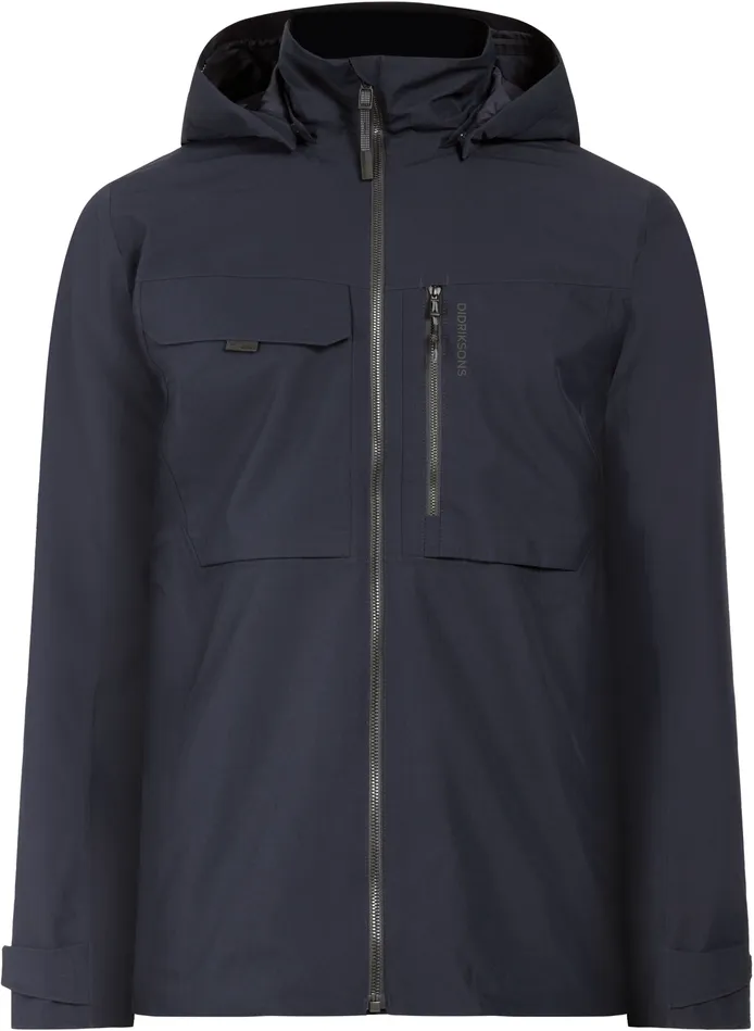 Men Aston Jacket Dark Night Blue Didriksons Spring Jackets