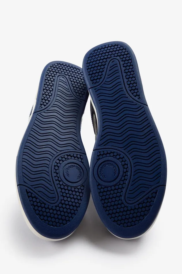 Men B300 Shaded Cobaltlight Ecru Fred Perry Shoes