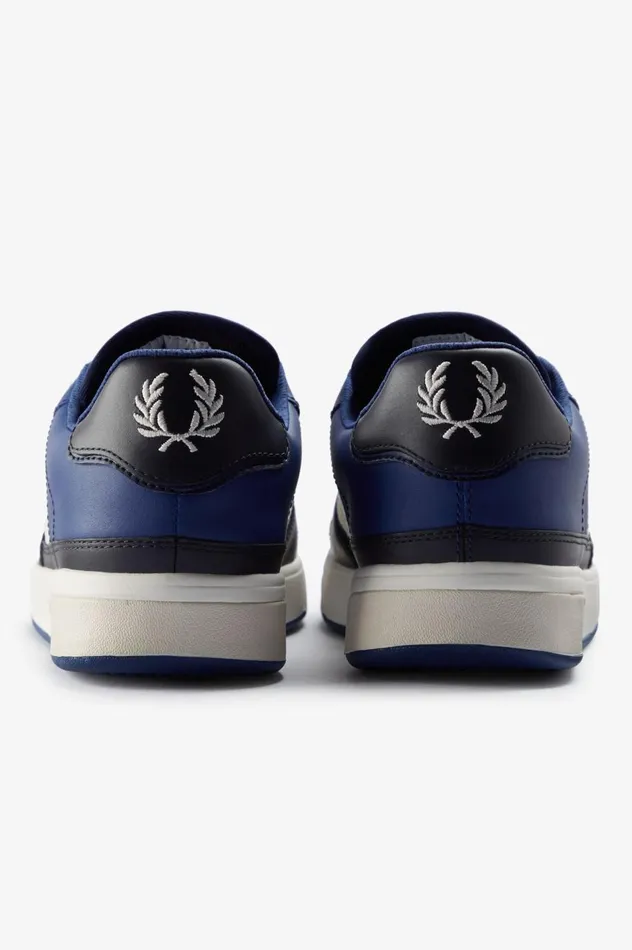 Men B300 Shaded Cobaltlight Ecru Fred Perry Shoes
