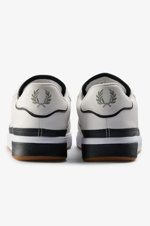 Men B300 Snow Whiteseagrass Fred Perry Shoes