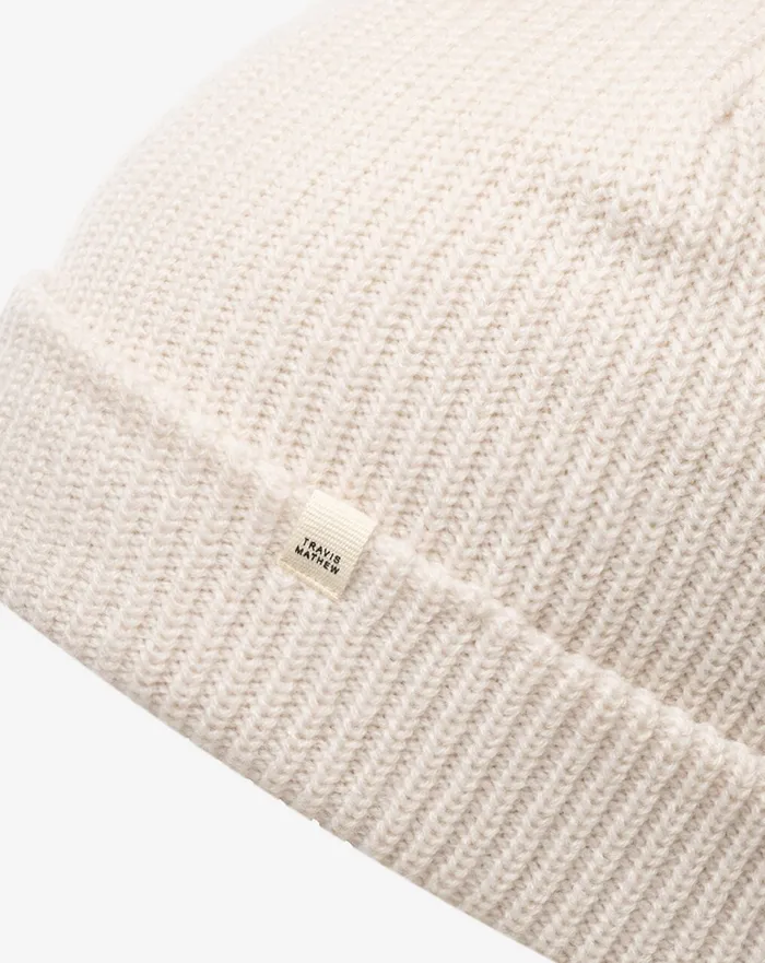 Men Beanies TravisMathew CLOUD BEANIE Moonbeam