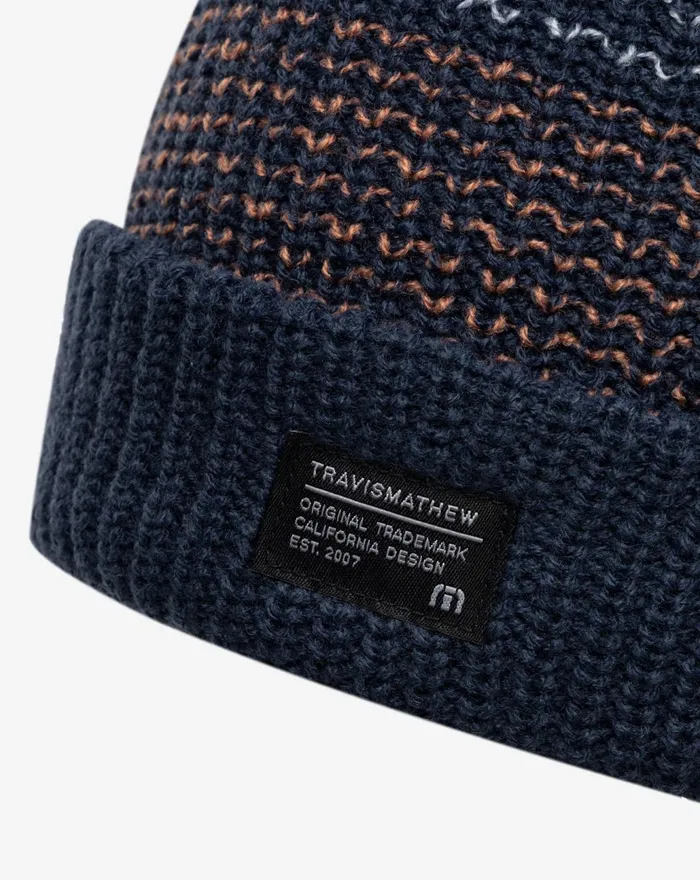 Men Beanies TravisMathew DELGADO BEANIE Total Eclipse