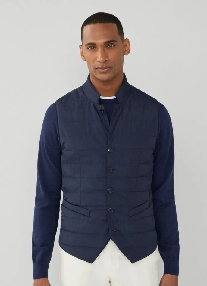 Men Blazers Hackett London 3 In 1 Hybrid Blazer Navy