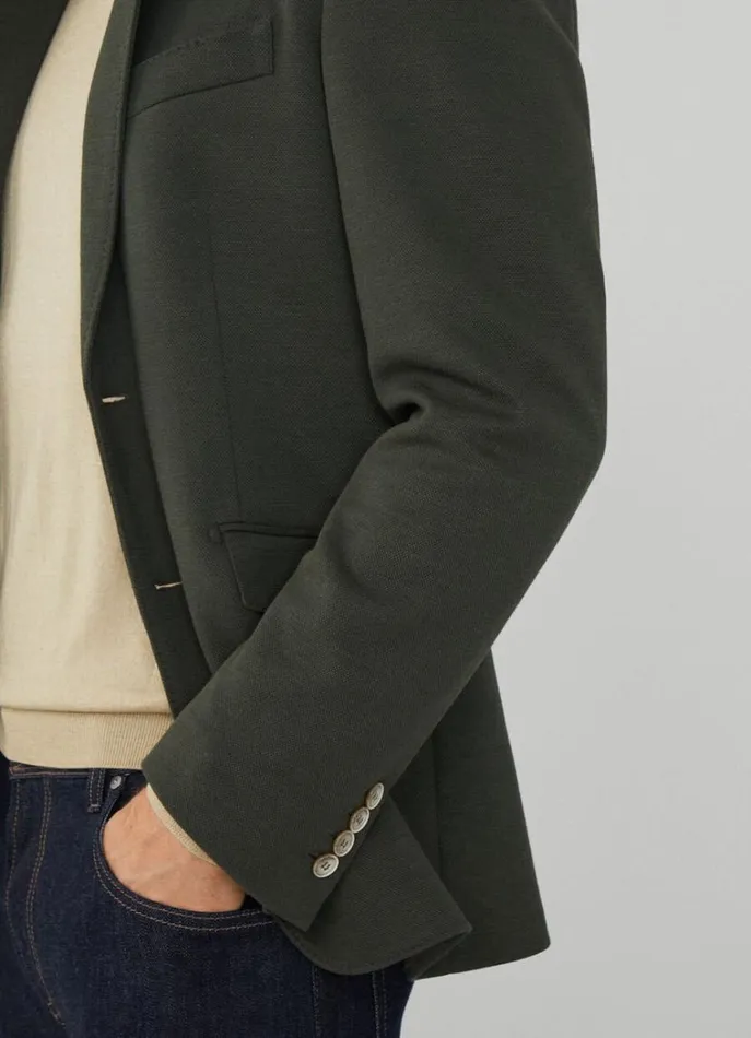 Men Blazers Hackett London Detachable Bib Blazer Khaki
