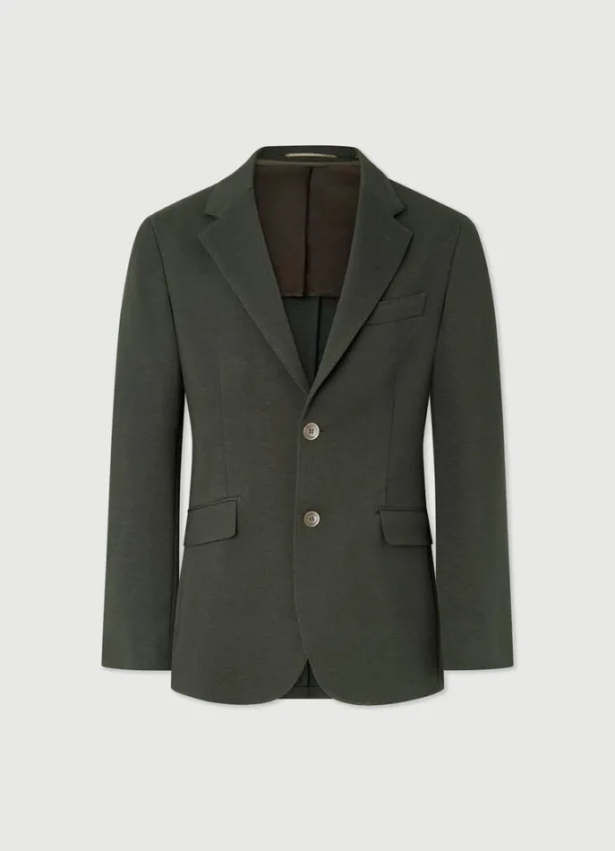 Men Blazers Hackett London Detachable Bib Blazer Khaki