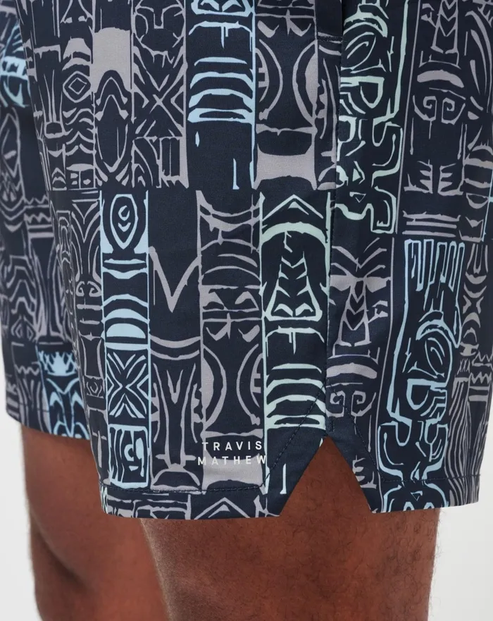 Men Boardshorts TravisMathew HAMAKUA BOARDSHORT Total Eclipse