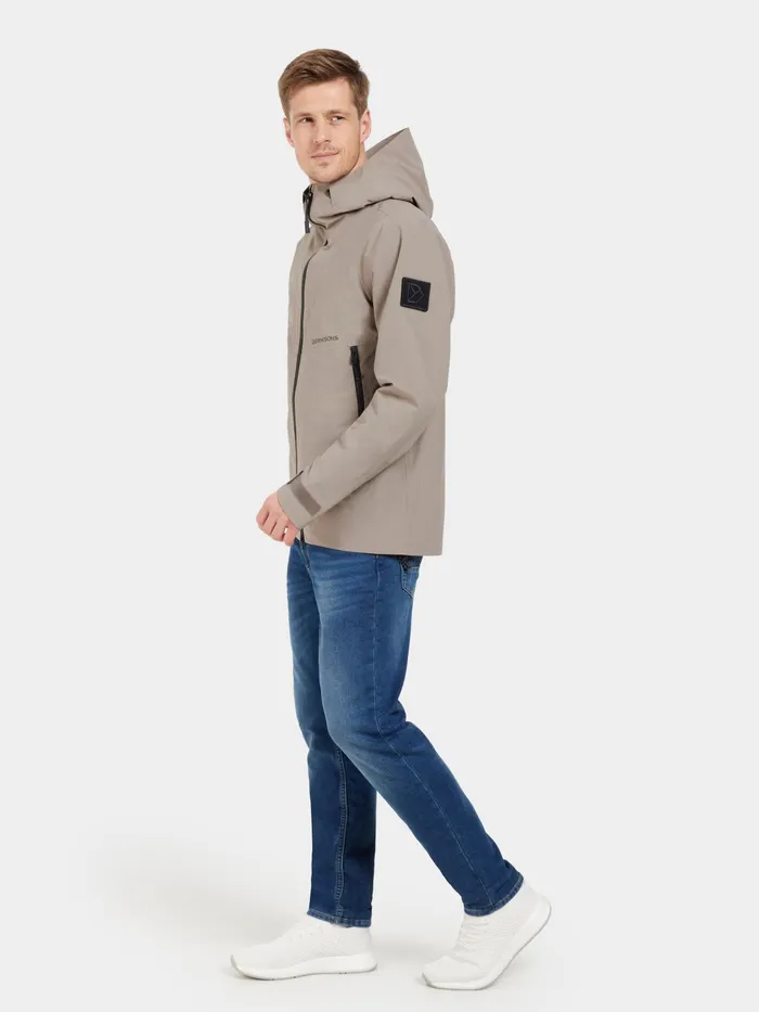 Men Bob Jacket Ash Brown Didriksons Spring Jackets