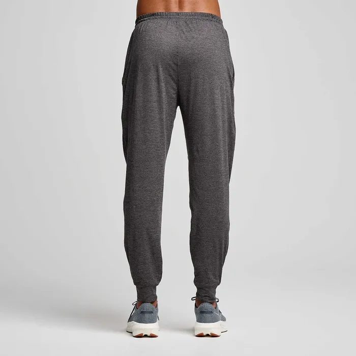 Men Bottoms Saucony Men8217s Triumph Pant Carbon Heather Men Bottoms Saucony Men8217s Triumph Pant Carbon Heather