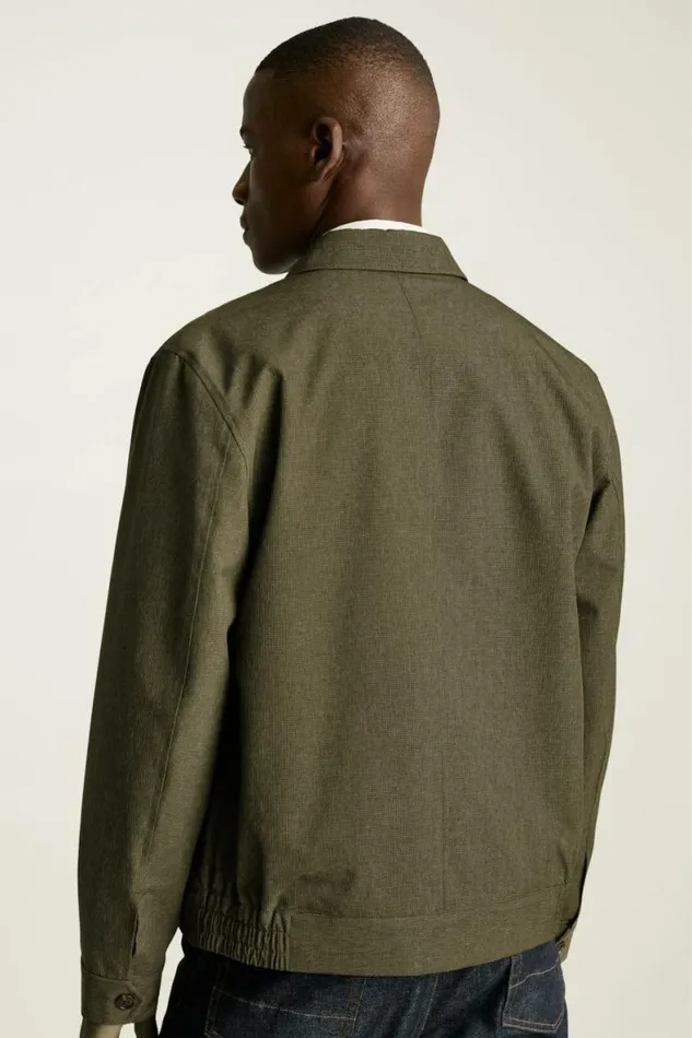 Men City Slicker Jacket Olive Houndstooth Bonobos Jackets and Coats
