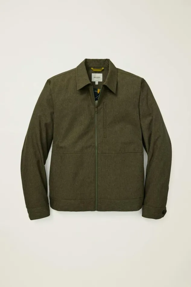 Men City Slicker Jacket Olive Houndstooth Bonobos Jackets and Coats