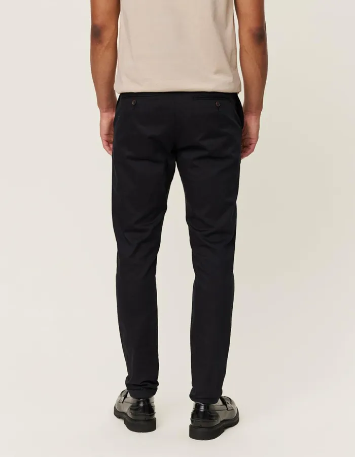 Men Como Cotton Suit Pants 8211 BlackBlack Les Deux Pants