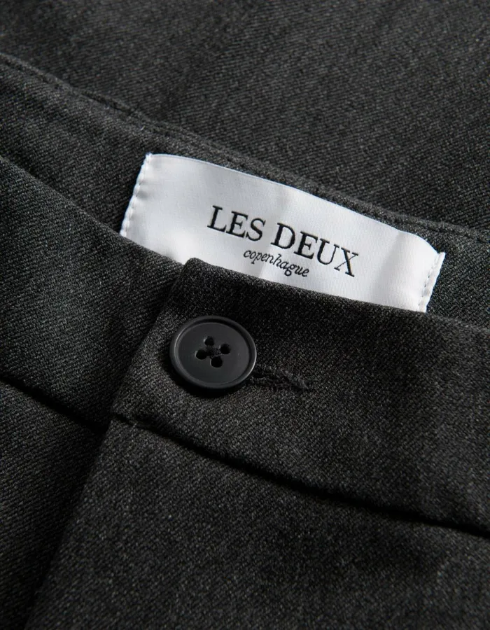Men Como Reg Suit Pants 8211 Anthrazit Les Deux Pants