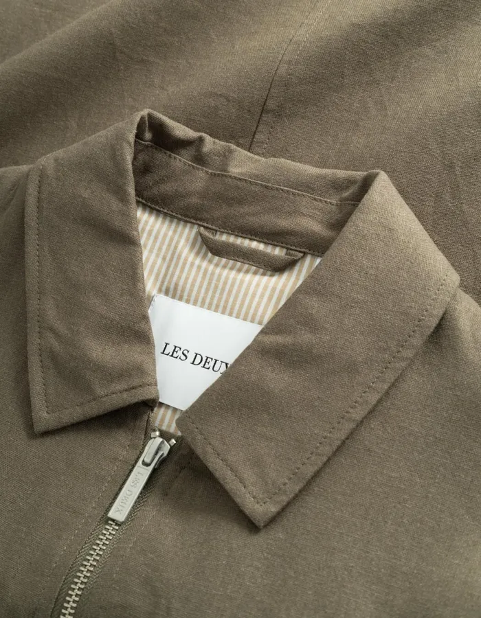 Men Constantin Coach Jacket 8211 Bungee Cord Les Deux JacketsCoats