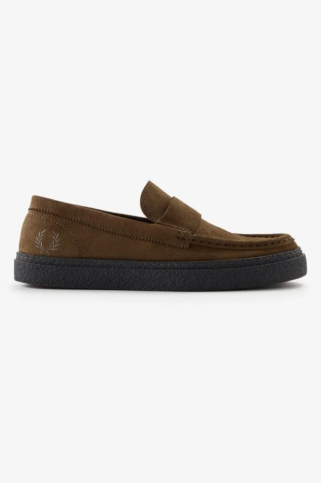 Men Dawson Loafer Shaded Stone Fred Perry Shoes