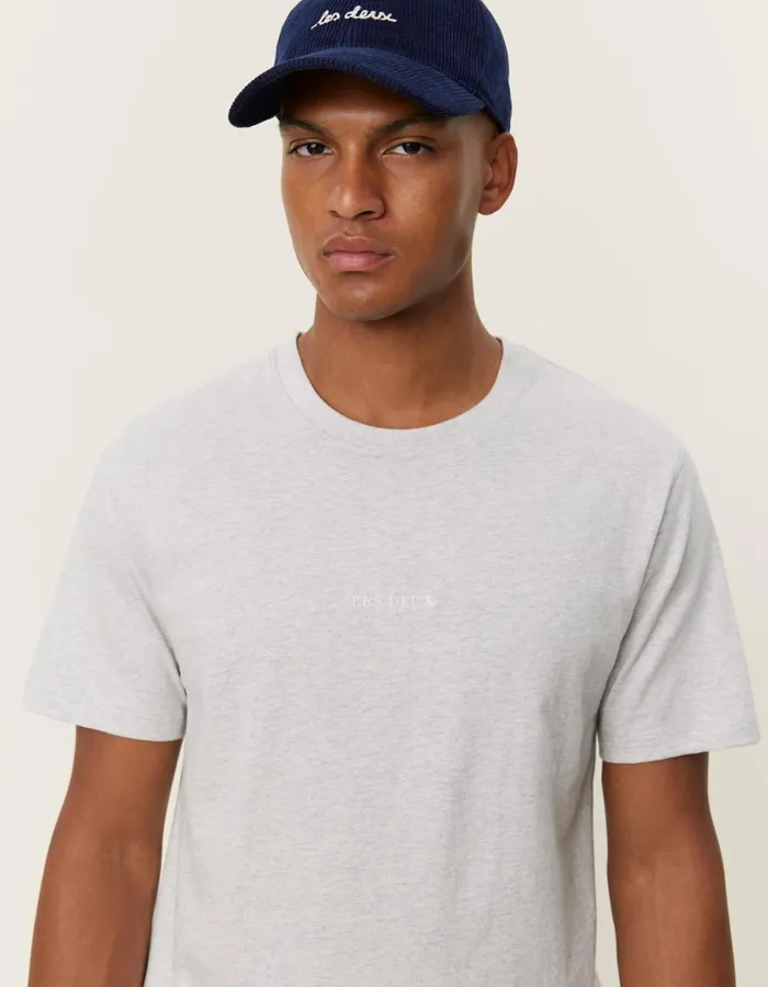 Men Dexter TShirt 8211 Snow Melange Les Deux Tshirts