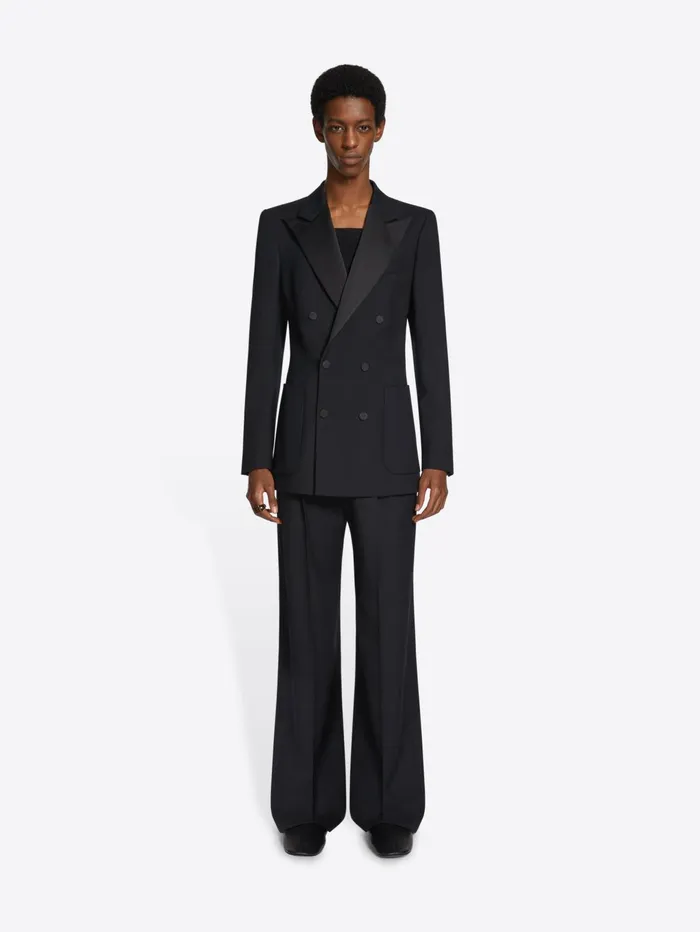 Men Dries Van Noten Blazers Tight Tuxedo Blazer