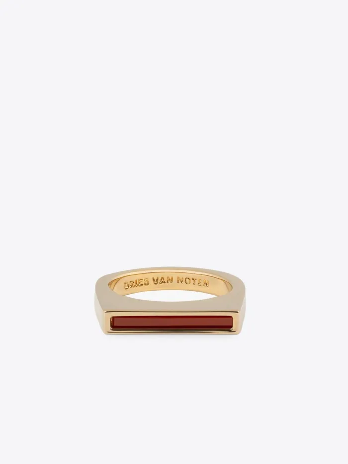 Men Dries Van Noten Jewelry Thin Signet Ring