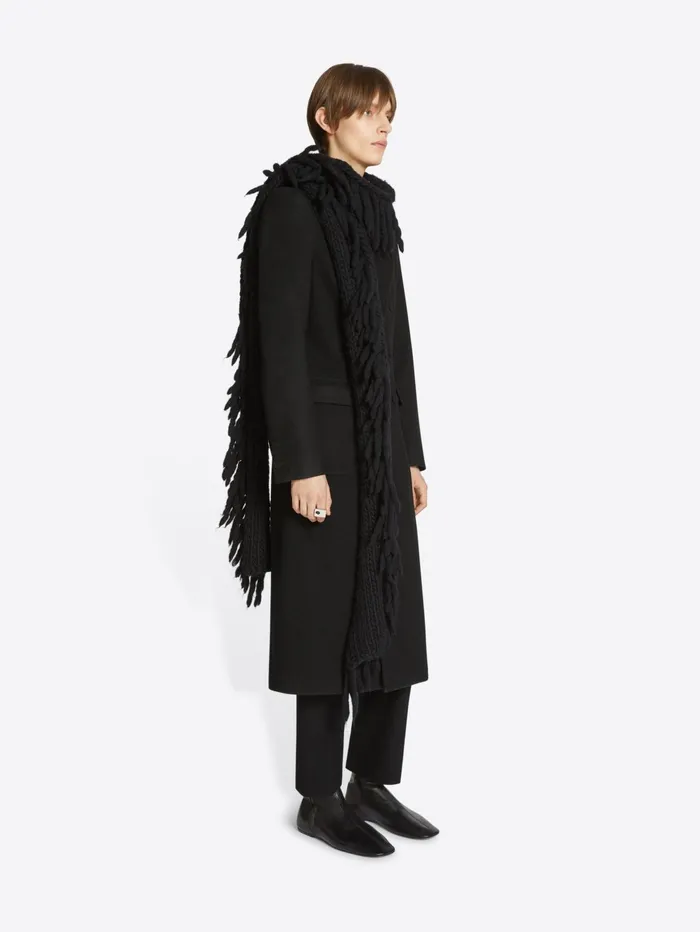 Men Dries Van Noten Scarves and Foulards Long Wool Scarf Men Dries Van Noten Scarves and Foulards Long Wool Scarf