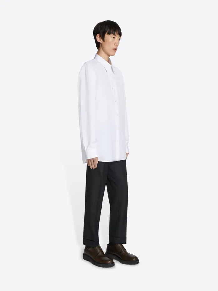 Men Dries Van Noten Shirts Loose Cotton Shirt