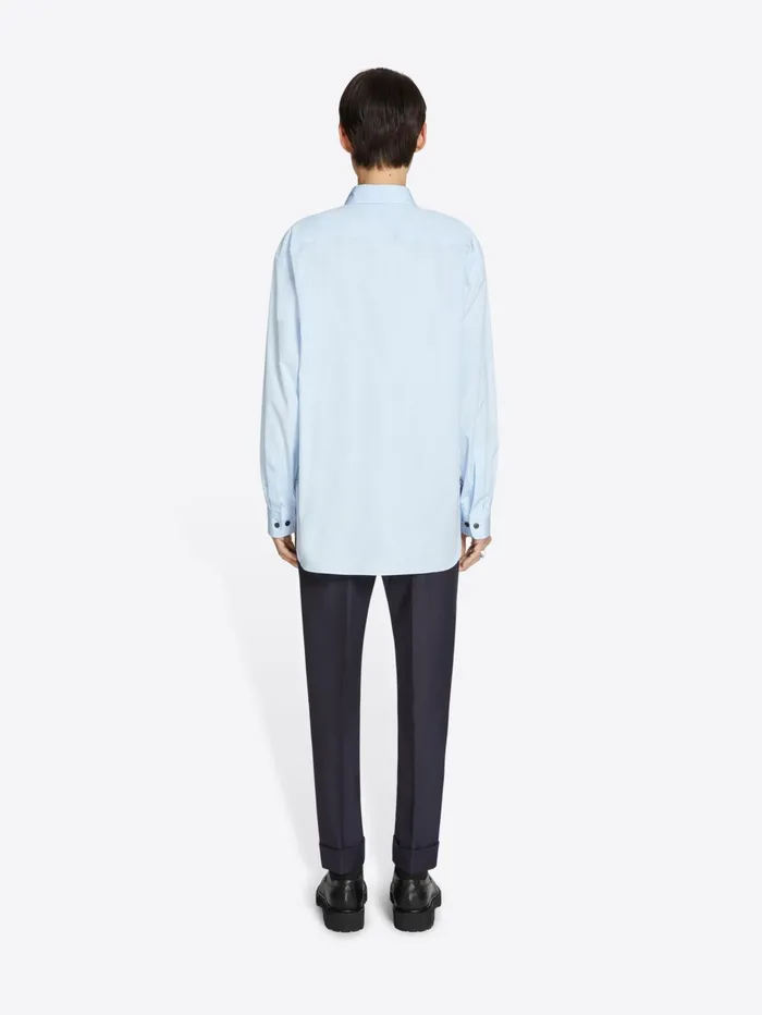 Men Dries Van Noten Shirts Loose Cotton Shirt