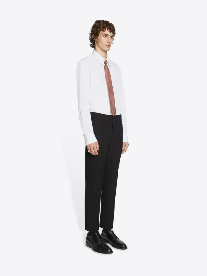 Men Dries Van Noten Shirts Tuxedo Shirt