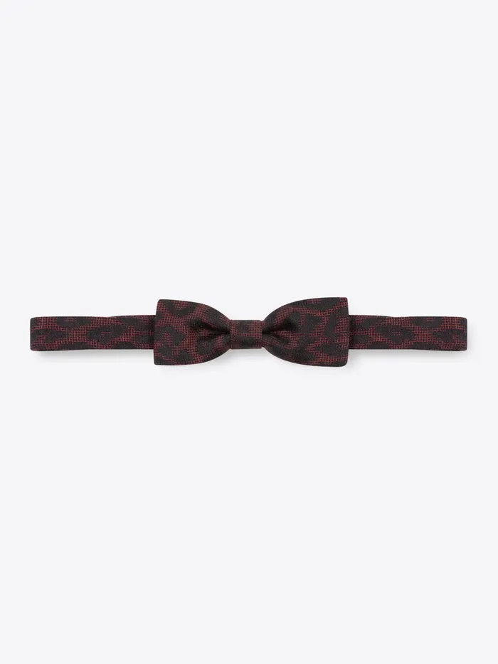 Men Dries Van Noten Ties Printed Bow Tie