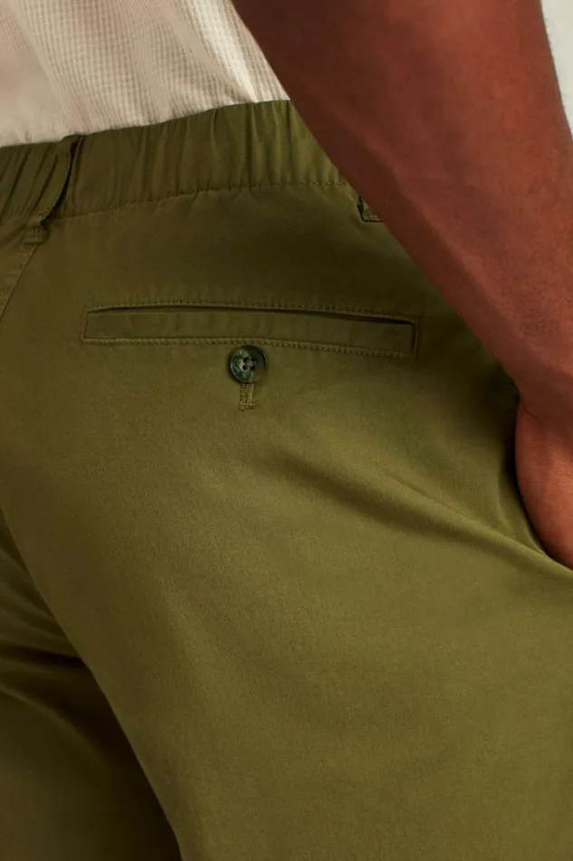 Men Easy Lightweight Shorts Dark Olive Bonobos Chino Shorts