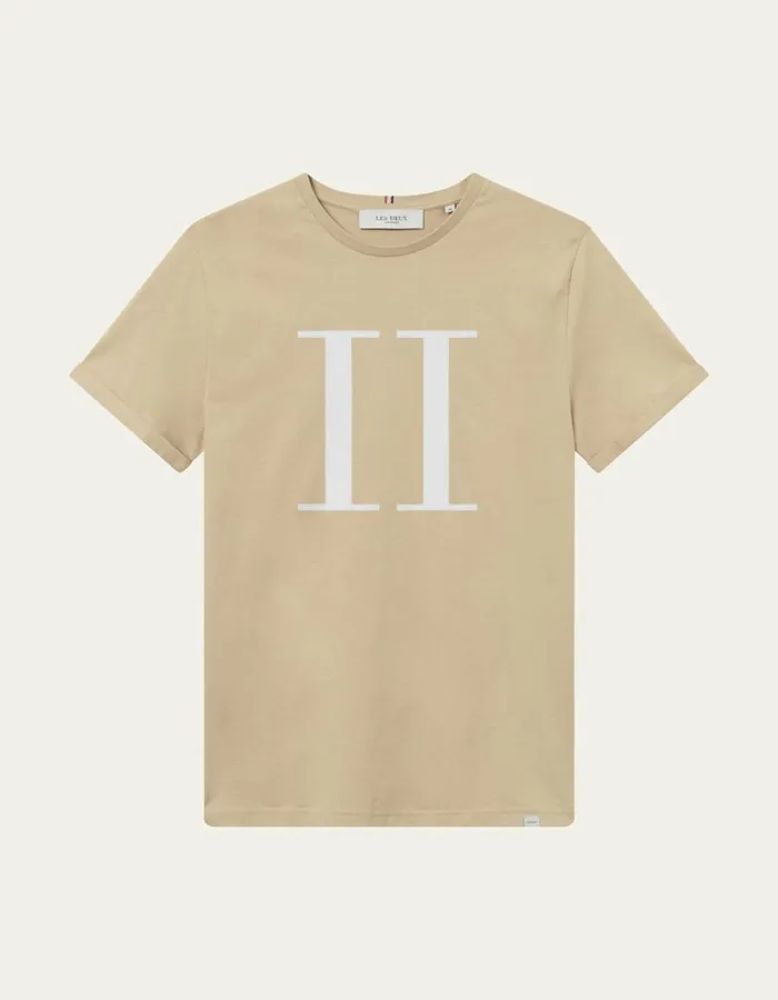 Men Encore TShirt 8211 Light Desert SandWhite Les Deux Tshirts