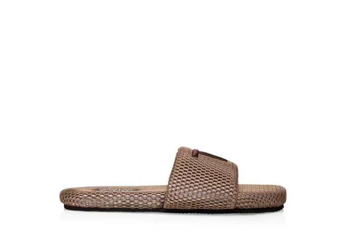 Men Espadrilles and Sandals Tom Ford Mesh Harrison Slipper