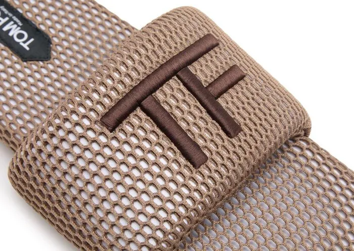 Men Espadrilles and Sandals Tom Ford Mesh Harrison Slipper Men Espadrilles and Sandals Tom Ford Mesh Harrison Slipper