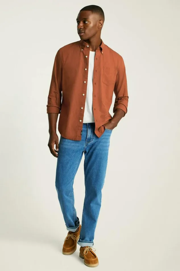Men Everyday Oxford Shirt Cinnamon Bonobos Business Casual Shirts