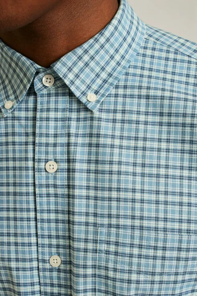Men Everyday Shirt Blue Devin Plaid Bonobos Business Casual Shirts