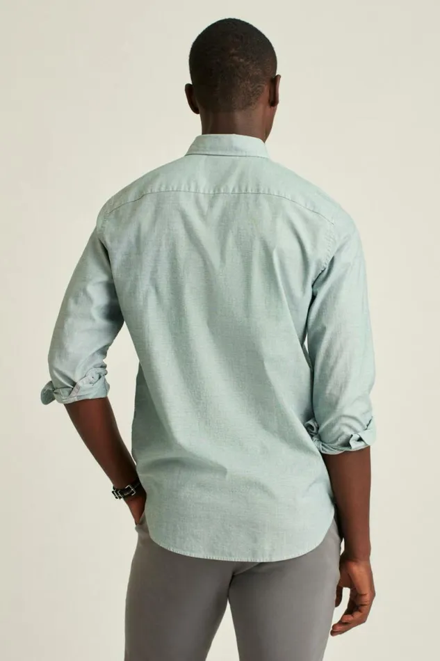Men Everyday Shirt Night Aqua End On End Bonobos Casual Shirts
