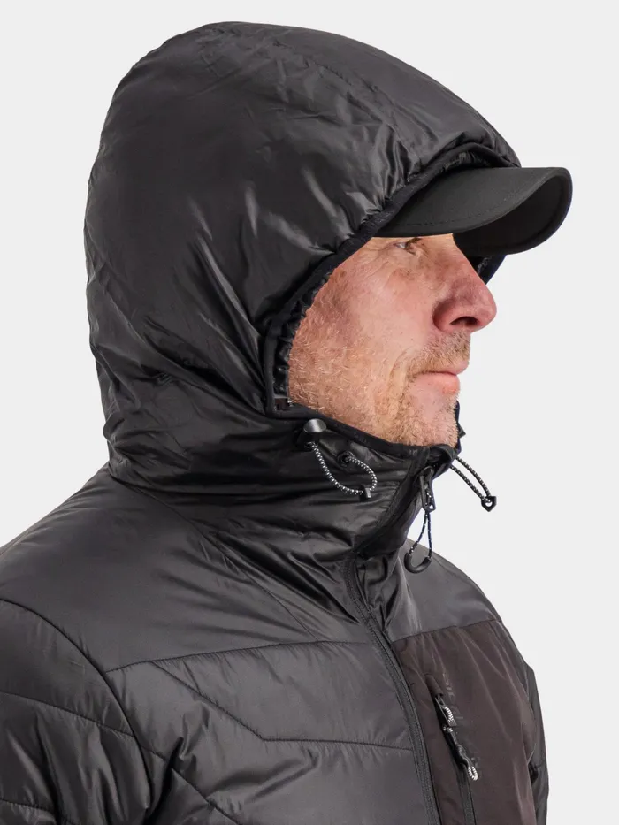 Men Gale Jacket Black Didriksons Hybrid Jackets