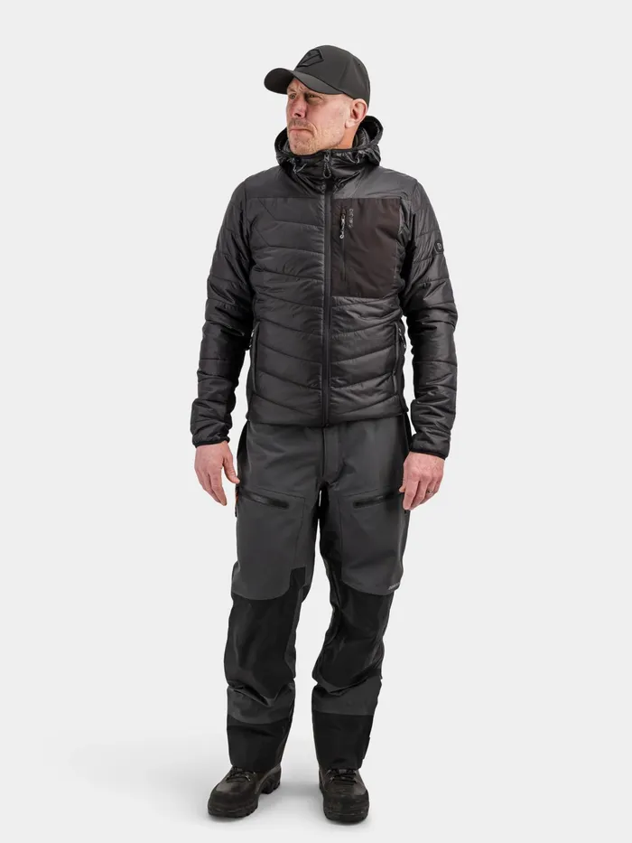 Men Gale Jacket Black Didriksons Hybrid Jackets