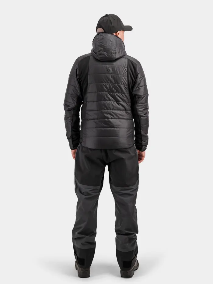 Men Gale Jacket Black Didriksons Hybrid Jackets