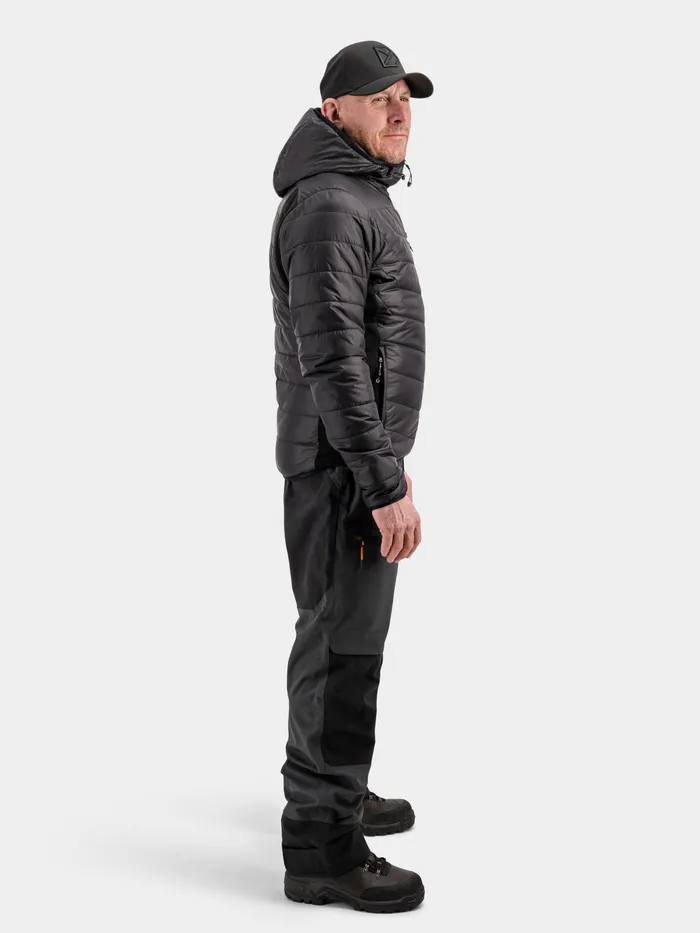 Men Gale Jacket Black Didriksons Hybrid Jackets
