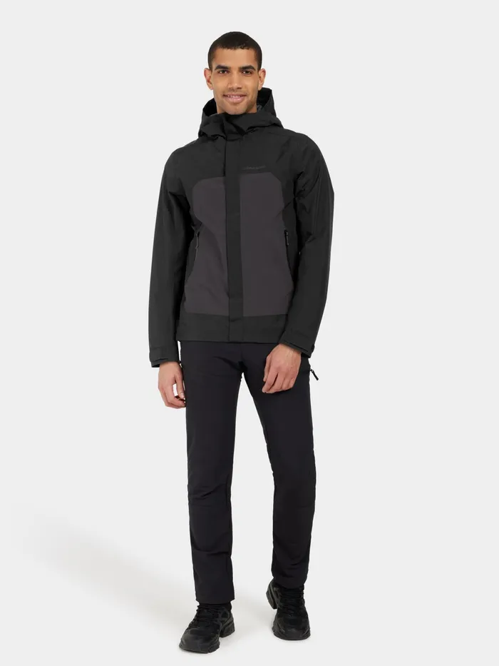Men Grit Jacket Black Didriksons Autumn Jackets