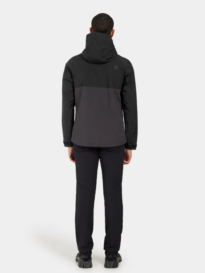 Men Grit Jacket Black Didriksons Autumn Jackets